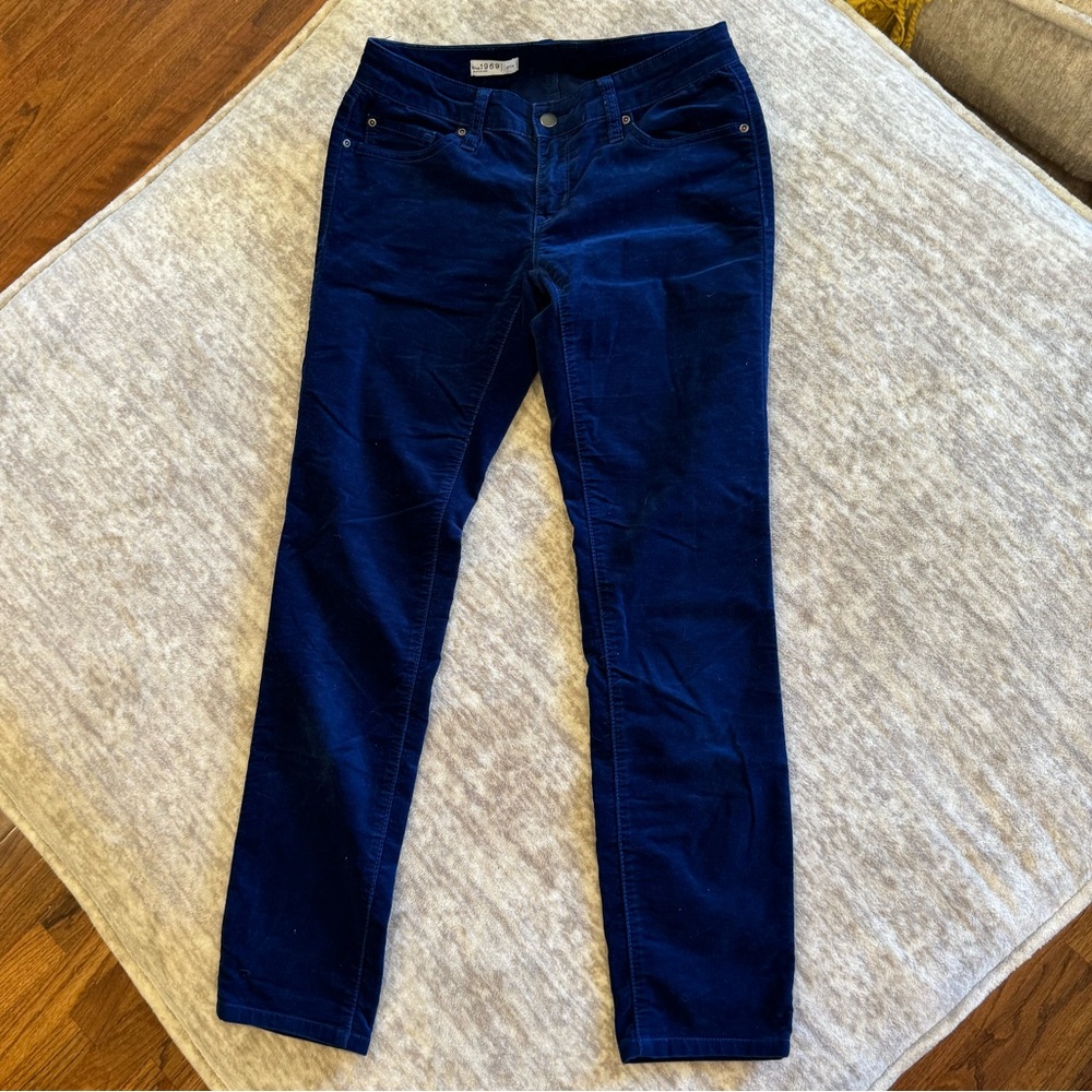 Skinny blue Gap jeans size 27/4 - velvety feel
